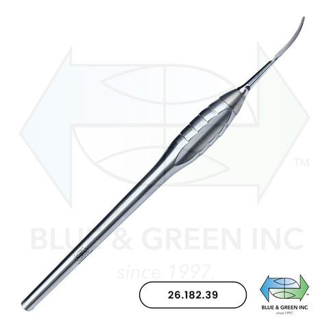 GIN-Knife # 2, Curved (26.182.39) - Blue & Green Inc.