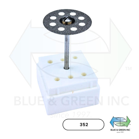 Diamond Disc (352) - Blue & Green Inc.