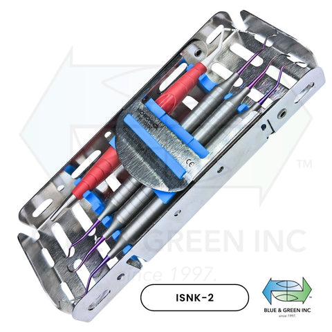 Implant scaler kit, titanium (ISNK-2) - Blue & Green Inc.