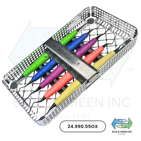 Curette Perio Bionik PROPHYLAXIS SET (24.990.55OX) - Blue & Green Inc.