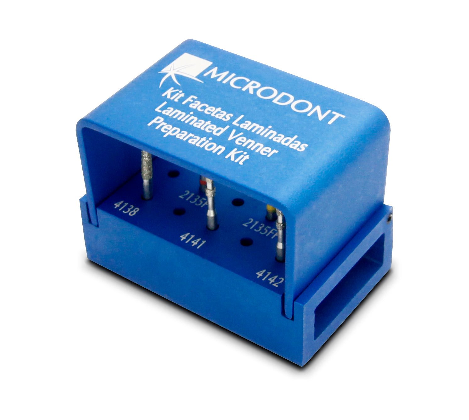 3R Diamond Bur - Laminated Veneer Preparation Kit, Aluminum Bur Block