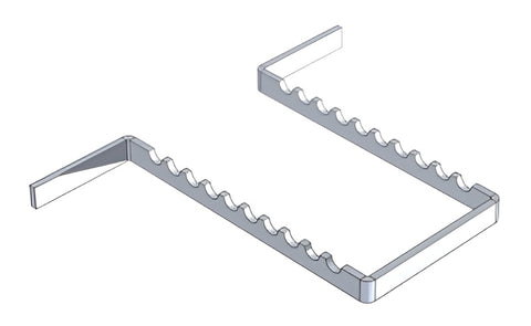 18 x 14 ALUMINIUM INSTRUMENT HOLDER (181462)