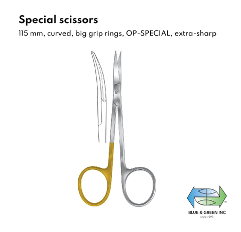Special Scissors( HSB 0141-11) Scissors - Blue & Green Inc.
