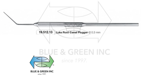 Luks Root Canal Plugger 0.3mm (19.512.13) - Blue & Green Inc.
