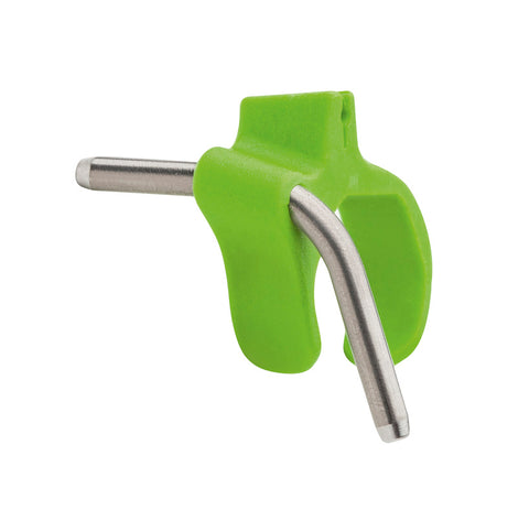 Irrigation spray clip, right side, E/KM (Green, set of 3 for new 20:1's)(06948300) - Blue & Green Inc.