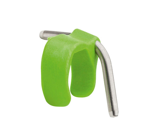 Irrigation spray clip, left side (green, set of 3 for new 20:1's) (06948400) - Blue & Green Inc.