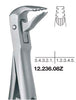 Roba Extraction Forceps, Lower Incisors, Canines and Premolars (12.236.08Z) - Blue & Green Inc.