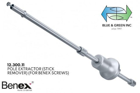 Pole Extractor for Benex Screws (12.300.11)  - Blue & Green Inc.