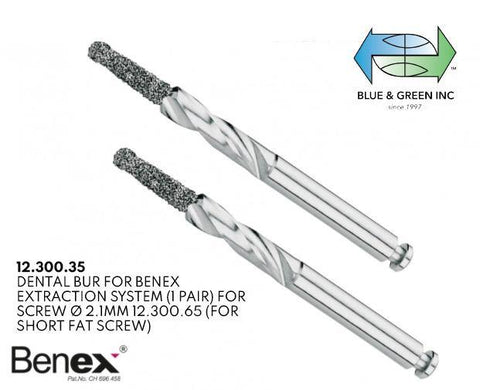 Dental Bur for Benex Extraction System (12.300.35) Benex part - Blue & Green Inc.