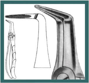 Extraction Forceps, Griffin lower roots (Z 255-45) - Blue & Green Inc.
