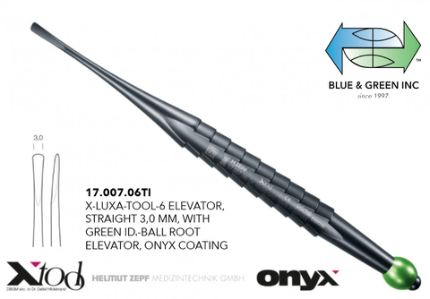 Onyx - X Tools Elevator Straight 17.007.06TI Elevator - Blue & Green Inc.
