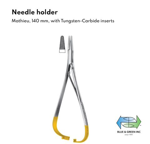 Needle holder (174-14) Needle Holder - Blue & Green Inc.