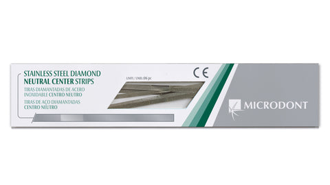 Stainless Steel Diamond Strip (Neutral Center) - Extra Fine 2.5 (10.309.003) - Blue & Green Inc.