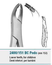 Childrens Forceps, Lower Teeth (2400/151 BC) Forceps - Blue & Green Inc.