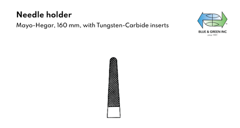 Needle holder (Z 248-16) Needle Holder - Blue & Green Inc.