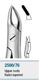 Extraction Forceps, Upper Roots (2500/76) Forceps - Blue & Green Inc.