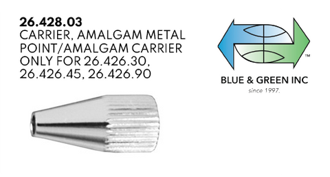 Amalgam Metal Point (26.428.03) Amalgam Carrier - Blue & Green Inc.