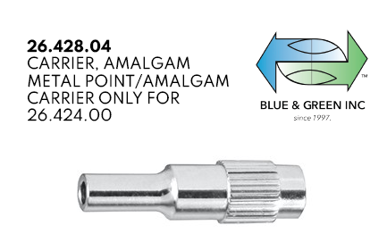 Amalgam Metal Point (26.428.04) Amalgam Carrier - Blue & Green Inc.