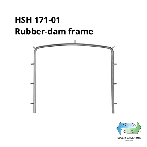 Rubber-dam frame (HSH 171-01) Rubber dam Frame - Blue & Green Inc.