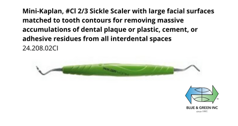 Mini-Kaplan, #Cl 2/3 Sickle Scaler (24.208.02CI)Helmut Zepf