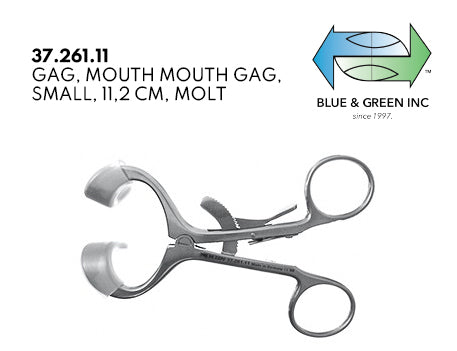 Mouth Gag, Pediatric (37.261.11) - Blue & Green Inc.