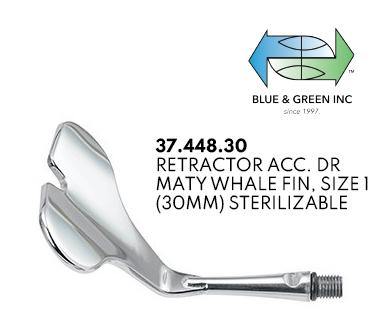 Retractor, 30mm size, sterilizable (37.448.30) Retractors - Blue & Green Inc.