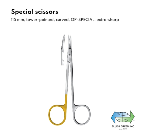 Special scissors (392-12) Scissors - Blue & Green Inc.