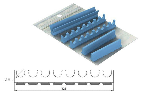 Silicone refill for: Cassette Mixed 18 x 20 (182057) Cassette - Blue & Green Inc.