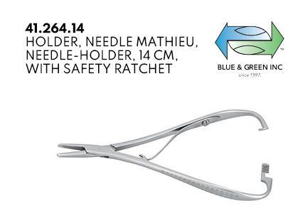 Mathieu Needle Holder (41.264.14 & 41.264.17) Needle Holder - Blue & Green Inc.
