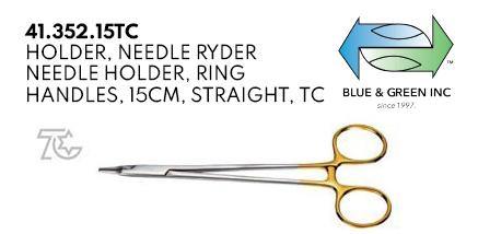 Ryder Needle Holder (41.352.15TC) Needle Holder - Blue & Green Inc.