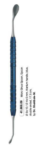Sinus Lift Elevator & Plugger, Double Ended (41.868.09) Sinus Lift - Blue & Green Inc.