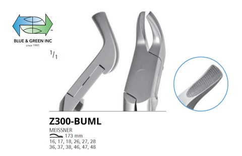 Upper molar and Premolar Forceps Z300-BUMLchifa