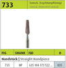 733 - Brown Abrasive, for preparing precious metal alloys. Abrasive - Blue & Green Inc.