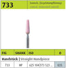 733 - Pink Abrasive, for preparing medium-hard metal alloys and chrome cobalt Abrasive - Blue & Green Inc.