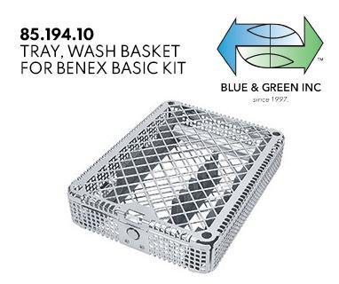 Wash Basket for Benex Basic Kit (85.194.10)  - Blue & Green Inc.