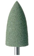 9571G - Silicon Polisher, Coarse, for Removal of Prosthetic Plastic Polisher - Blue & Green Inc.