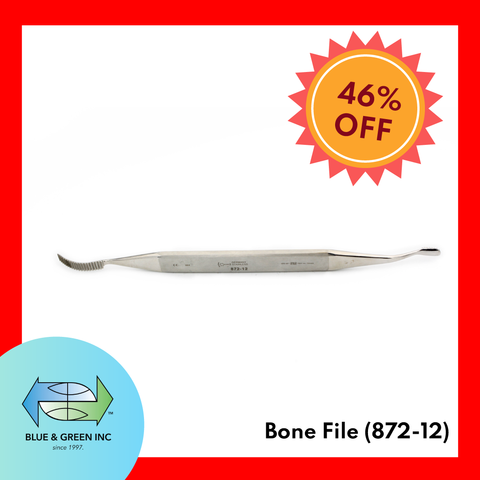 Bone File (872-12) Bone File - Blue & Green Inc.