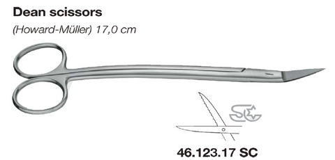 Dean Scissors, 17cm (46.121.17 & 46.123.17) Scissors - Blue & Green Inc.