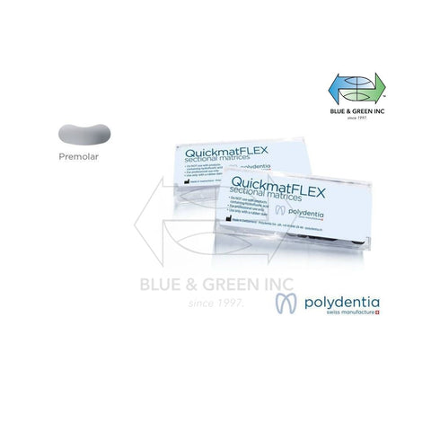 QuickmatFLEX sectional matrices - Premolar (6785) - Blue & Green Inc.
