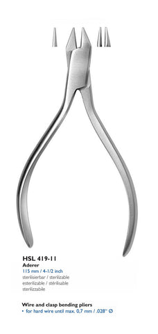 Ortho Pliers, Aderer Ortho pliers - Blue & Green Inc.