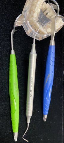 Cord packer serrated tip 113SER / BG6Blue &amp; Green Inc.