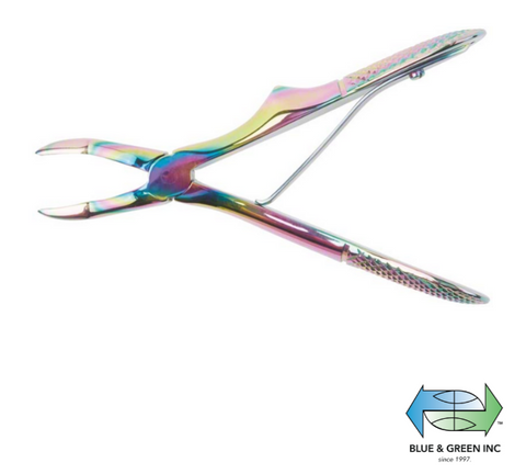 Klein Upper Roots Forceps with spring (Z HSA 353-04) Forceps - Blue & Green Inc.