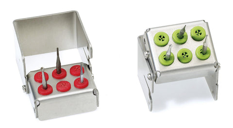 Plugin 6 Bur Holder (190208) Bur Holder - Blue & Green Inc.