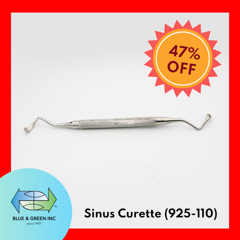 Sinus lift Curette (925-110) Curette - Blue & Green Inc.