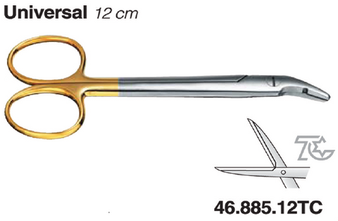 Universal Scissors 12cm (46.685.12) Scissors - Blue & Green Inc.