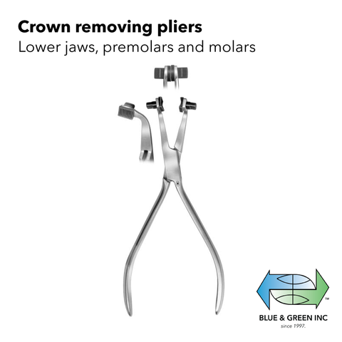 Crown removing pliers (Z HSL 208-79) Crown pliers - Blue & Green Inc.