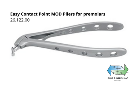 Easy Contact Point MOD Pliers for premolars (26.122.00 or 26.122.10)Helmut Zepf