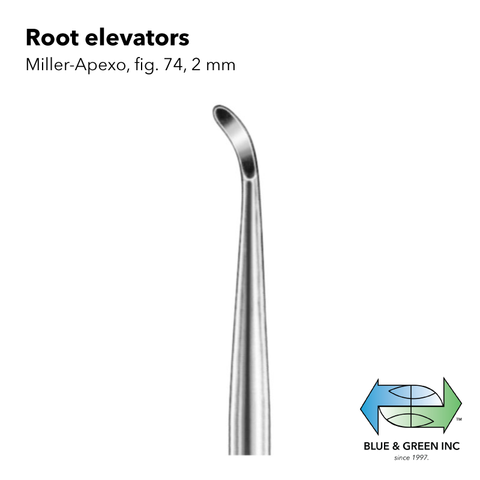 Miller-Apexo Root Elevators (Z 678-74) Elevator - Blue & Green Inc.