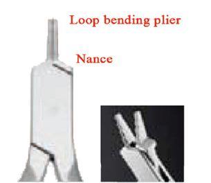 Ortho Plier, Nance loop bending plier Ortho pliers - Blue & Green Inc.