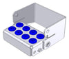 Plug ' In 8 Short Holes (400032) Endo Plugger - Blue & Green Inc.